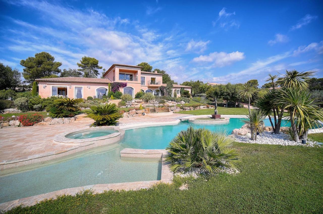 "Au Havre De Paix" 5 Etoiles Prestige Jacuzzi, Hammam, Sauna, Piscine Chauffee Mougins Cannes Grasse Екстер'єр фото