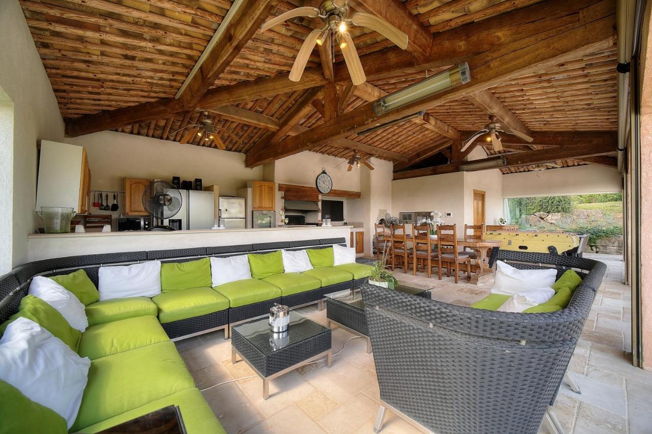 "Au Havre De Paix" 5 Etoiles Prestige Jacuzzi, Hammam, Sauna, Piscine Chauffee Mougins Cannes Grasse Екстер'єр фото