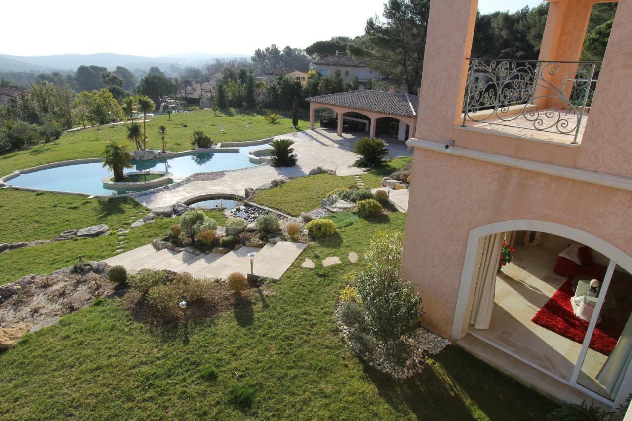 "Au Havre De Paix" 5 Etoiles Prestige Jacuzzi, Hammam, Sauna, Piscine Chauffee Mougins Cannes Grasse Екстер'єр фото